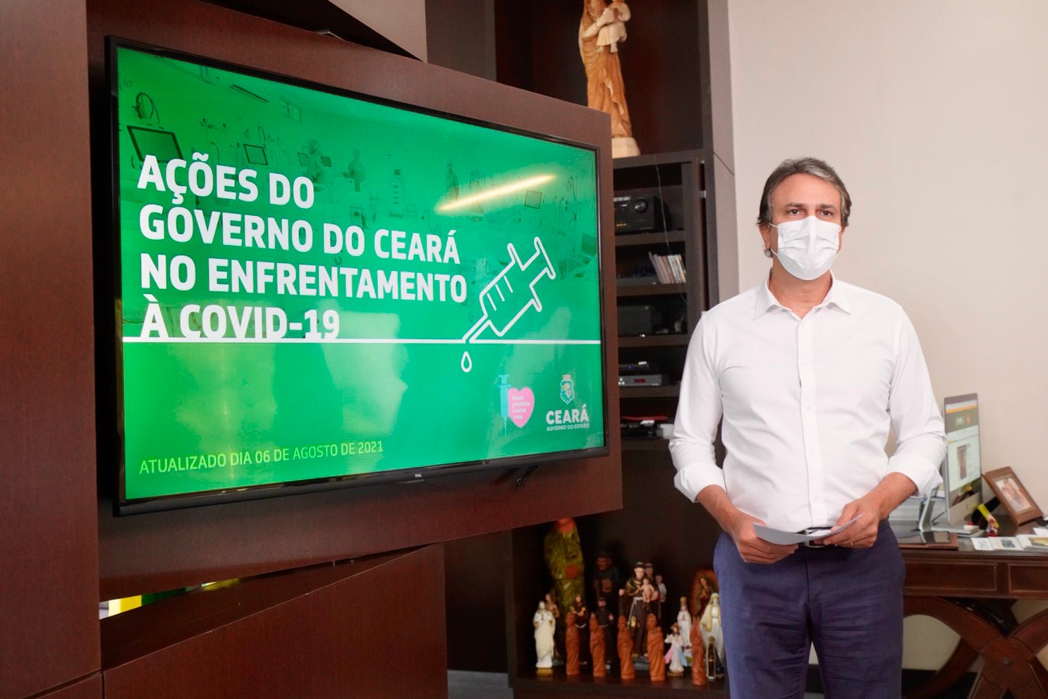 Combate à Covid: Decreto é mantido sem alterações e medidas sanitárias serão reforçadas