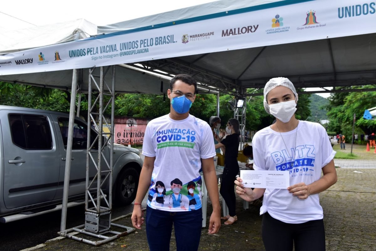 Campanha: Fábrica de eletroportáveis incentiva vacinação contra a covid-19 em Maranguape e Maracanaú