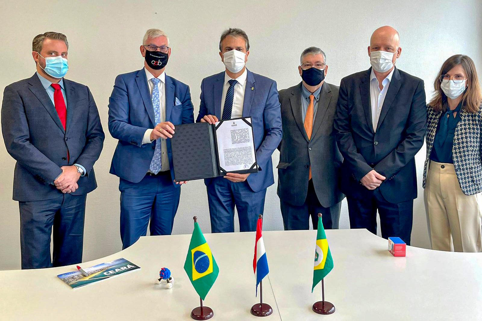 Acordo Bilionário: Governo do Ceará assina memorando que prevê investimento de 2 bi de dólares em Hidrogênio Verde