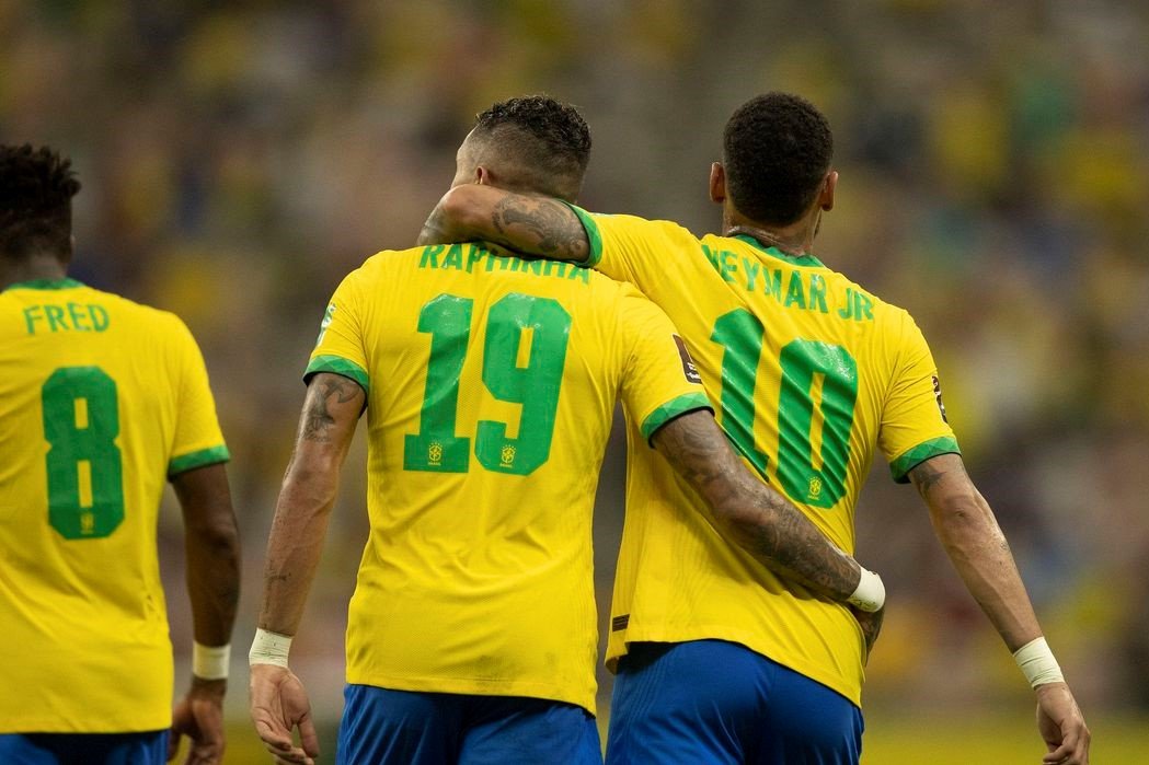 Futebol: Brasil goleia Uruguai pelas Eliminatórias da Copa em noite iluminada de Neymar e Raphinha
