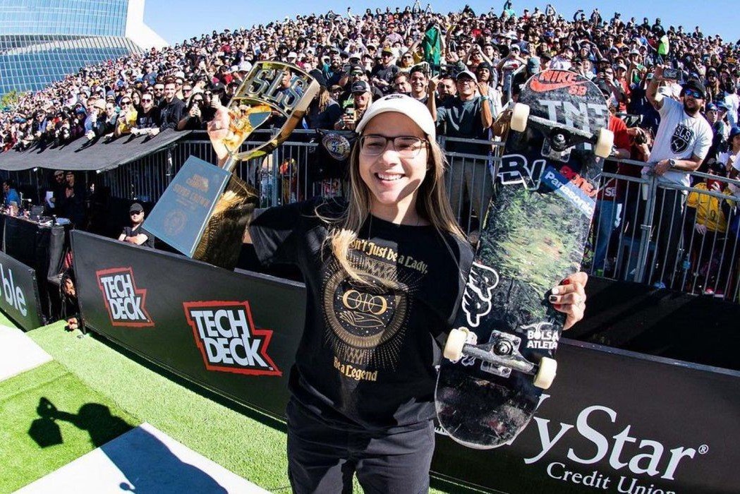 Esporte: Pâmela Rosa é bicampeã mundial de skate street em dobradinha brasileira com Rayssa Leal