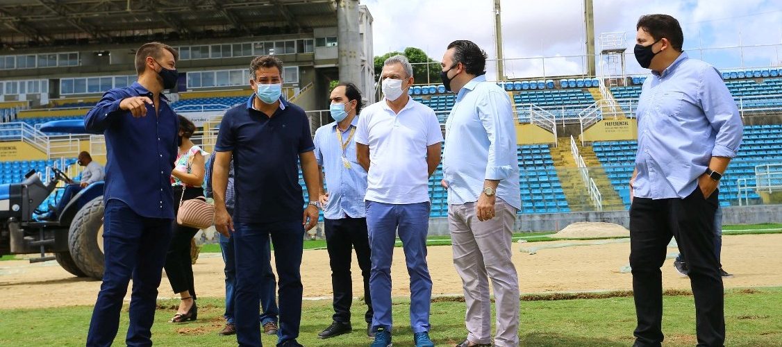 Revitalização: Obras do Estádio Presidente Vargas, em Fortaleza, chegam a 95% de conclusão