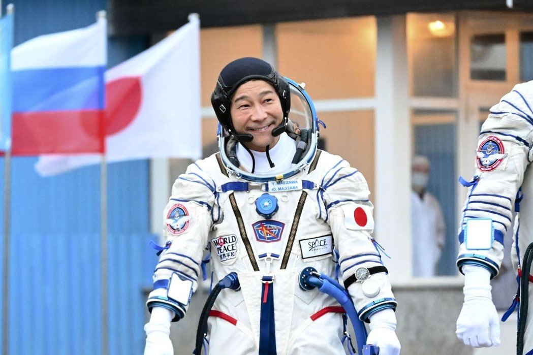 Turismo no Espaço: Rússia envia multimilionário japonês e assistente à Estação Espacial