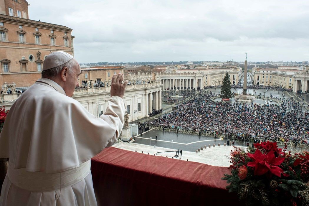 Mensagem de Natal: Papa defende o diálogo e condena polarização nas relações pessoais e internacionais