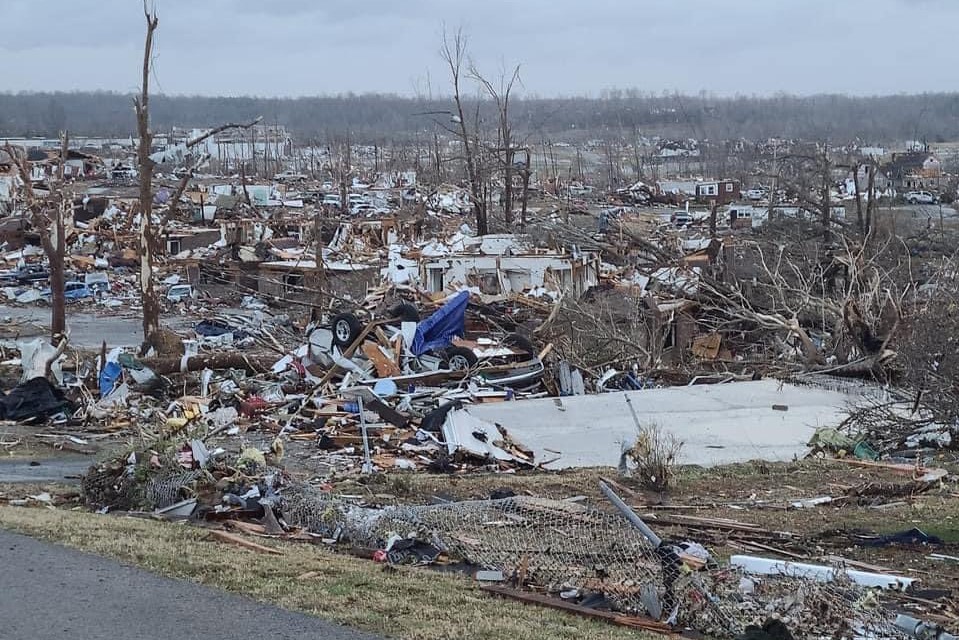 Catástrofe: Presidente Joe Biden declara emergência federal em virtude de tornados no Kentucky