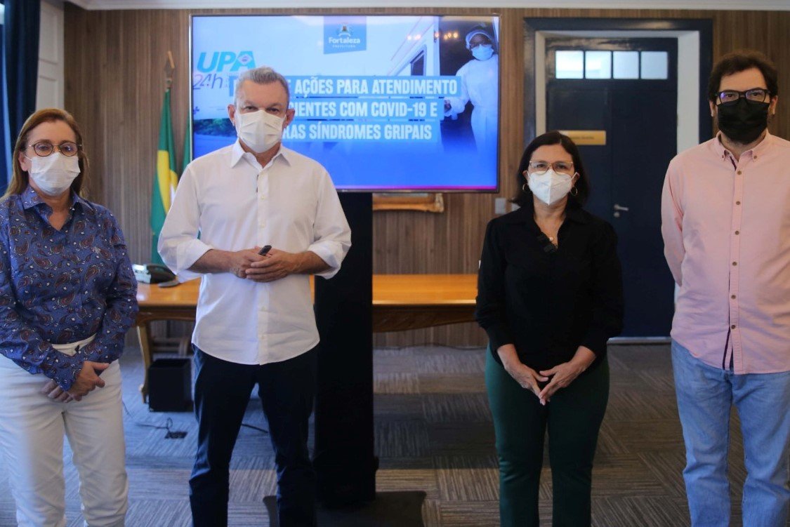 Saúde: Fortaleza tem plano de ações para atendimento de pacientes com síndromes gripais e Covid-19