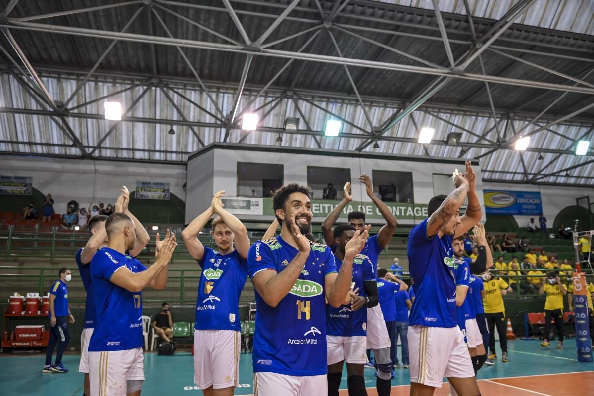 Sada Cruzeiro apresentou casos de Covid-19 em seus atletas. | Foto: Divulgação Sada Cruzeiro