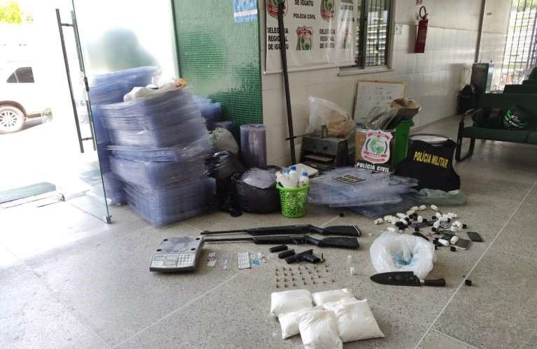 Subterranus: Forças de Segurança do Ceará desativam dois laboratórios de drogas em Iguatu