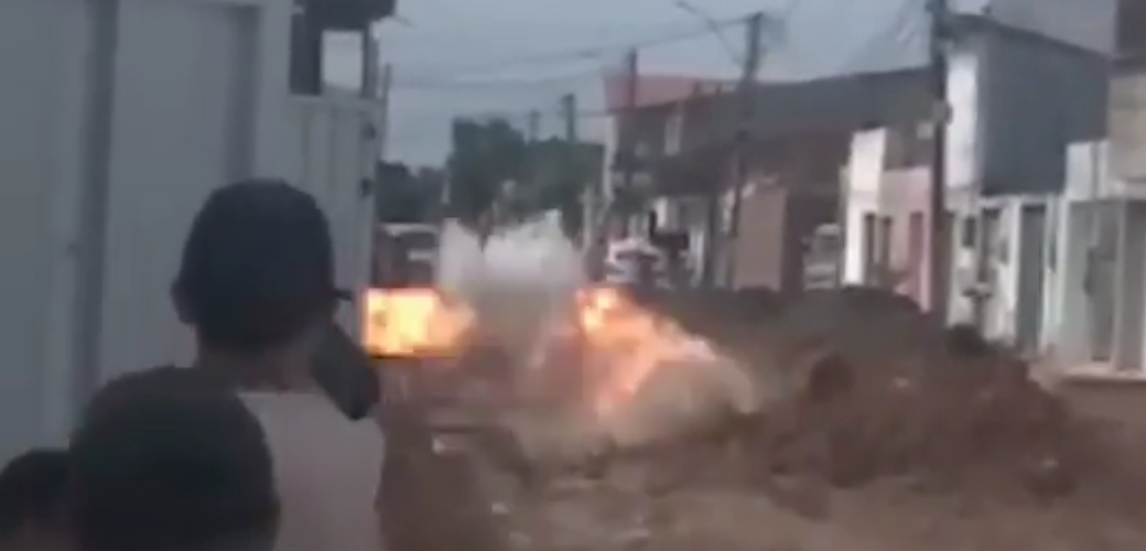 Susto: Explosão de rocha com uso de dinamite assusta moradores de Maracanaú, na Grande Fortaleza