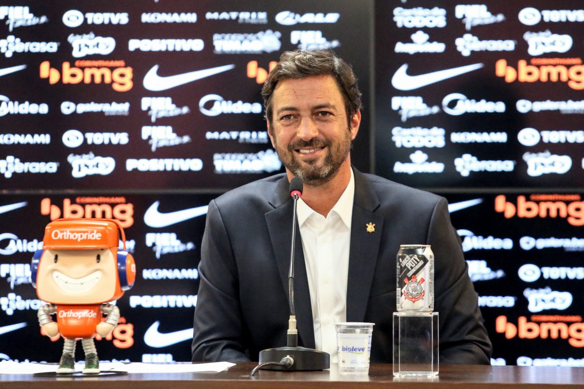 Presidente concedeu entravita ao programa Grande Circulo. | Foto: divulgação/Corinthians