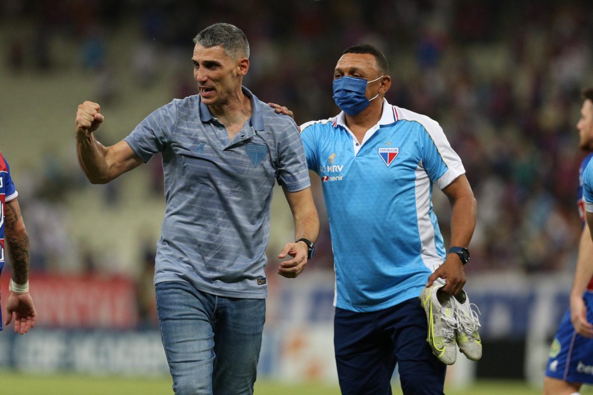 Vencedor da promoção fará companhia a Juan Pablo Vojvoda. | Foto: Divulgação/ Fortaleza EC