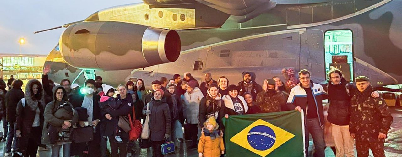 Guerra na Ucrânia: Repatriados vindos da Ucrânia já estão no Brasil