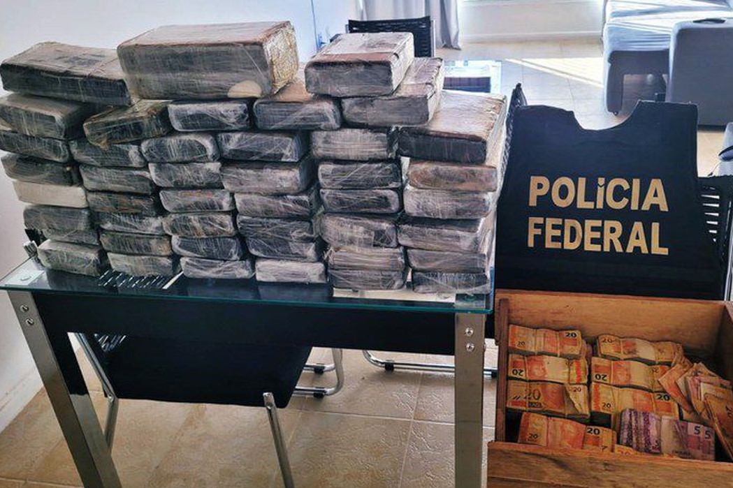 Segurança: Polícia Federal apreende mais de 3 toneladas e meia de cocaína em operação contra o tráfico internacional