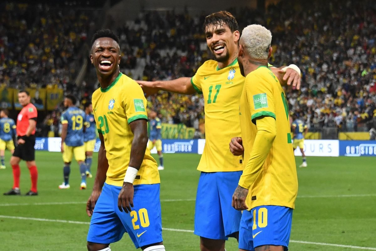 País também enfrentará México e Argentina antes da Copa do Catar| Foto:NELSON ALMEIDA (AFP)