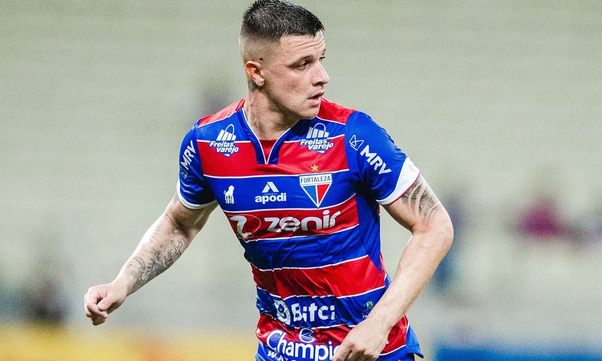 Renato Kayzer teve poucas oportunidades com a camisa do Fortaleza.| Foto: Thiago Gadelha/SVM