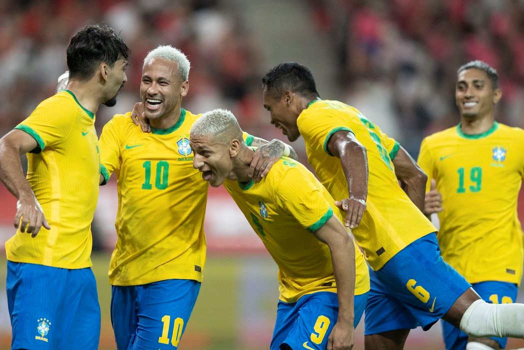 Futebol: Brasil goleia Coreia do Sul por 5 a 1, com dois de pênalti de Neymar