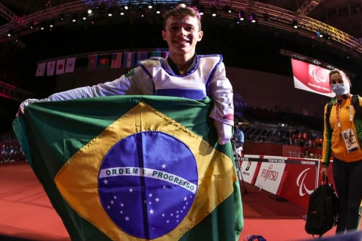 Nathan Torquato garantiu medalha de prata em sua categoria. | Foto: Divulgação