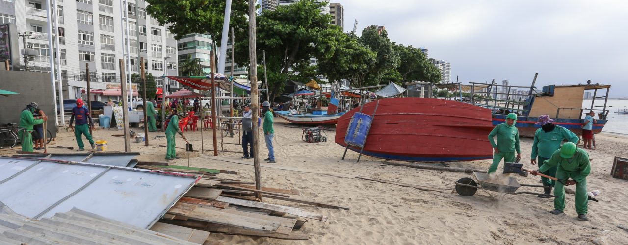 Pescadores: Avenida Beira-Mar ganhará guarderias para embarcações