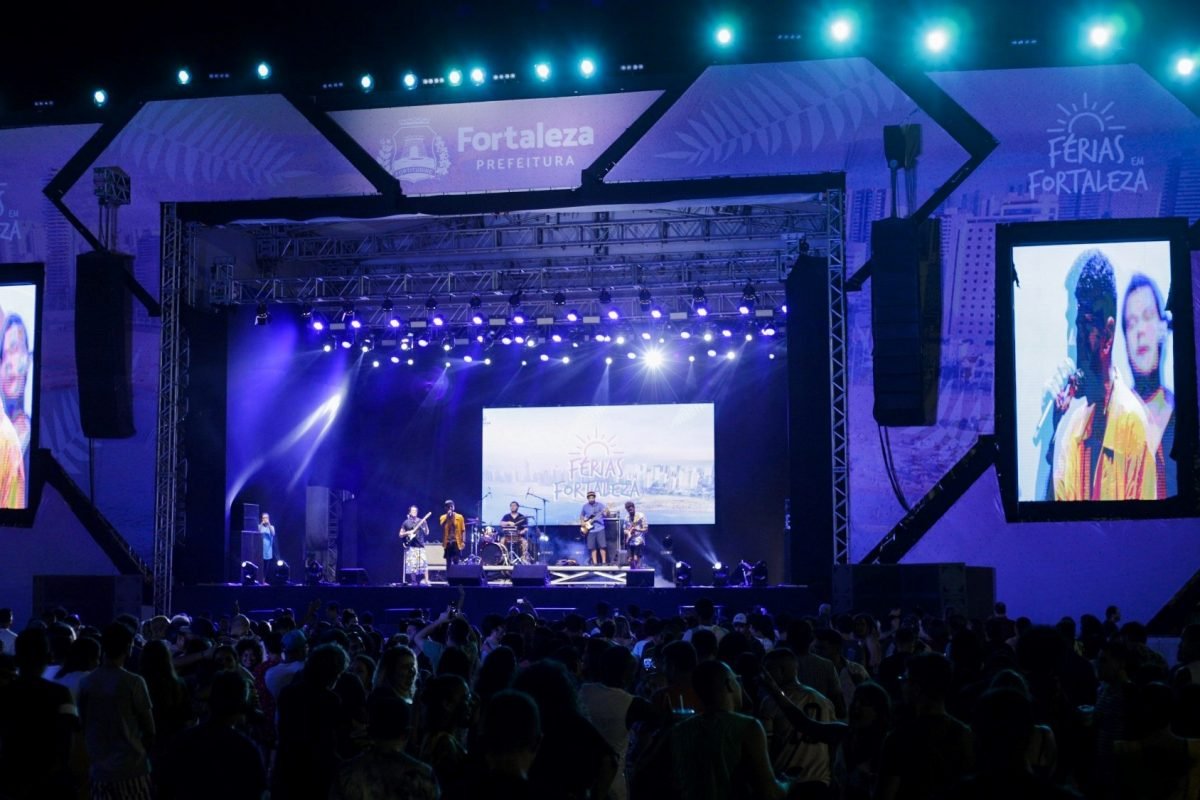 Cultura: 1ª noite do encerramento do Férias em Fortaleza marca retorno de grandes eventos culturais