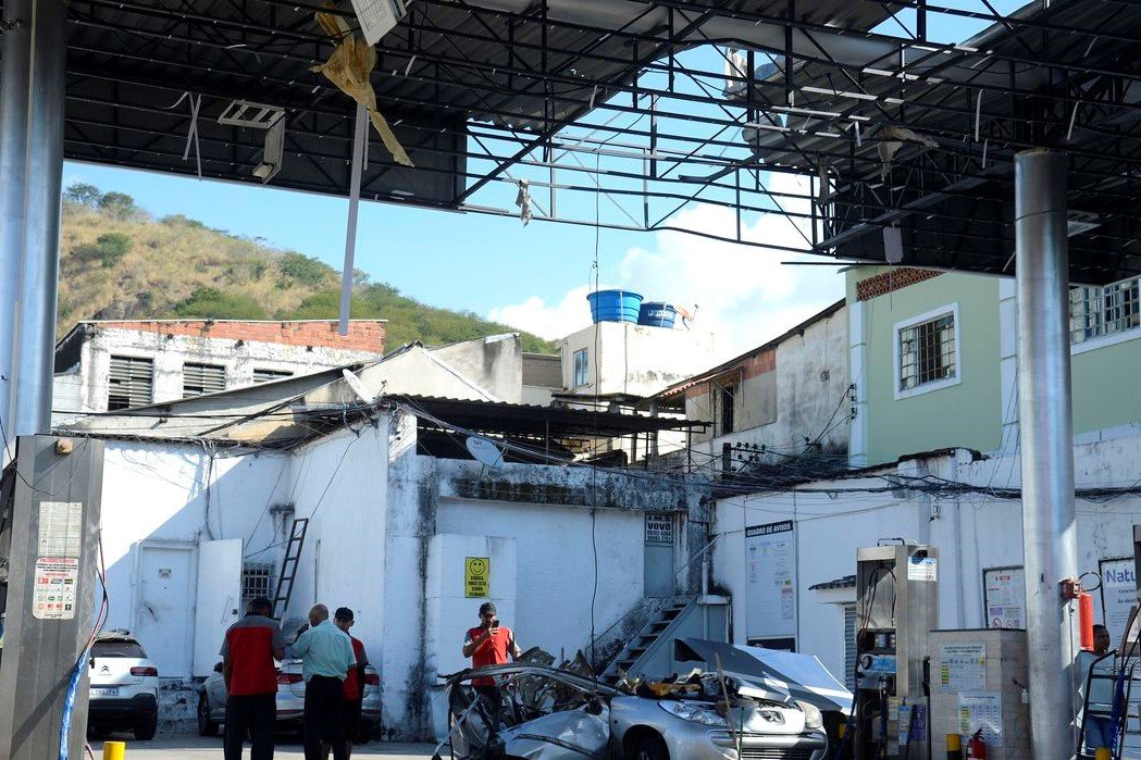 GNV: Explosão de carro em posto no Rio de Janeiro deixa dois feridos