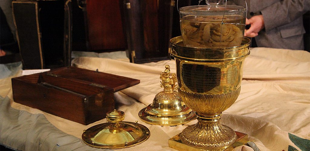 Independência: Público terá quatro dias para ver coração de D. Pedro I no Itamaraty