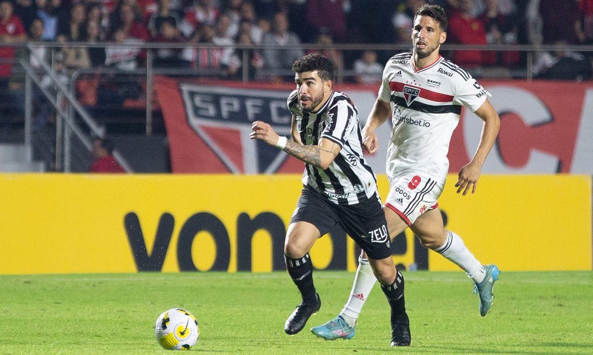 Pelo Brasileirão 2022, as equipes empataram em 1 a 1. | Foto: Divulgação