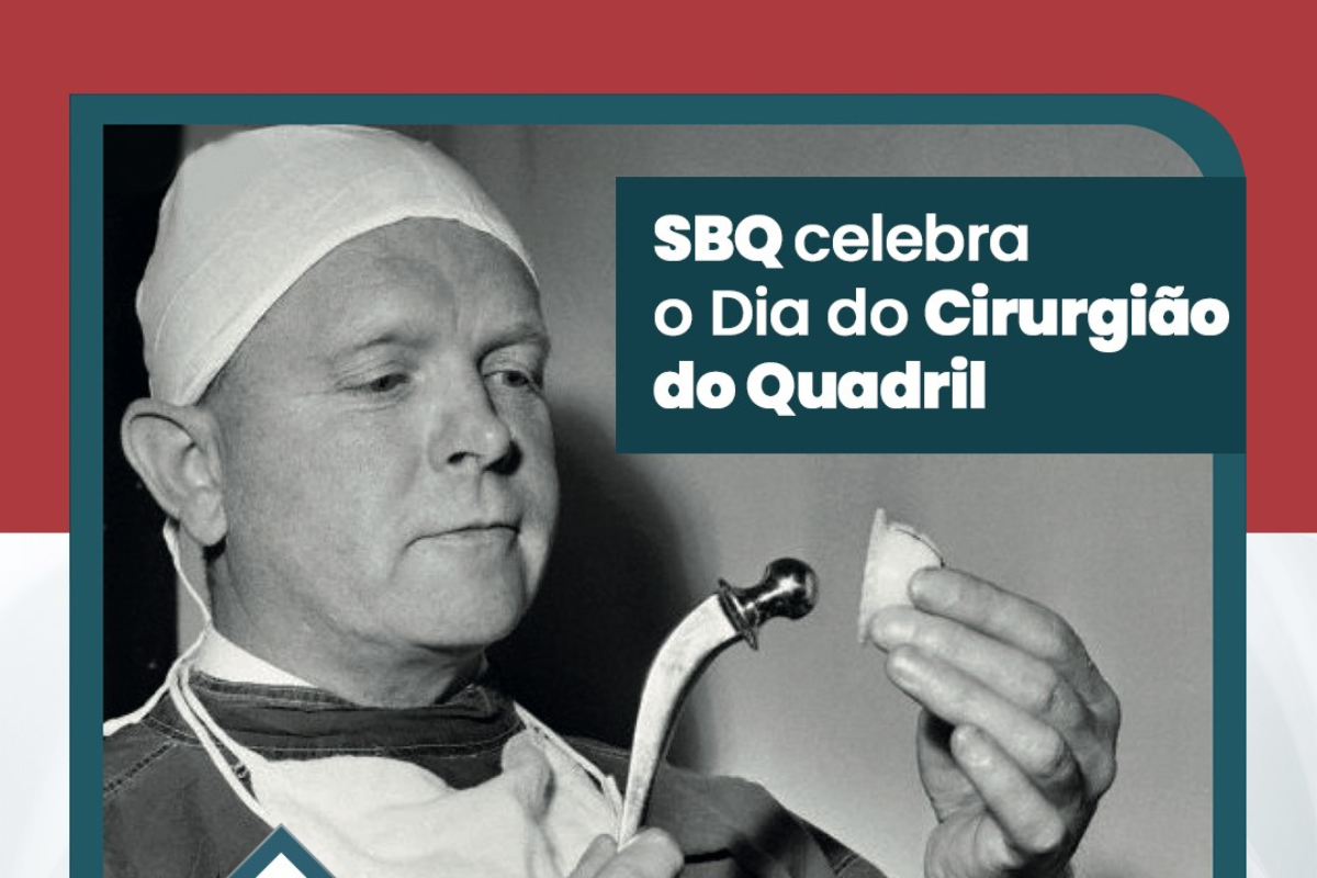 Comemoração dará início à Semana do Cirurgião do Quadril da SBQ que acontecerá de 29 de agosto a 4 de setembro. | Foto: Divulgação