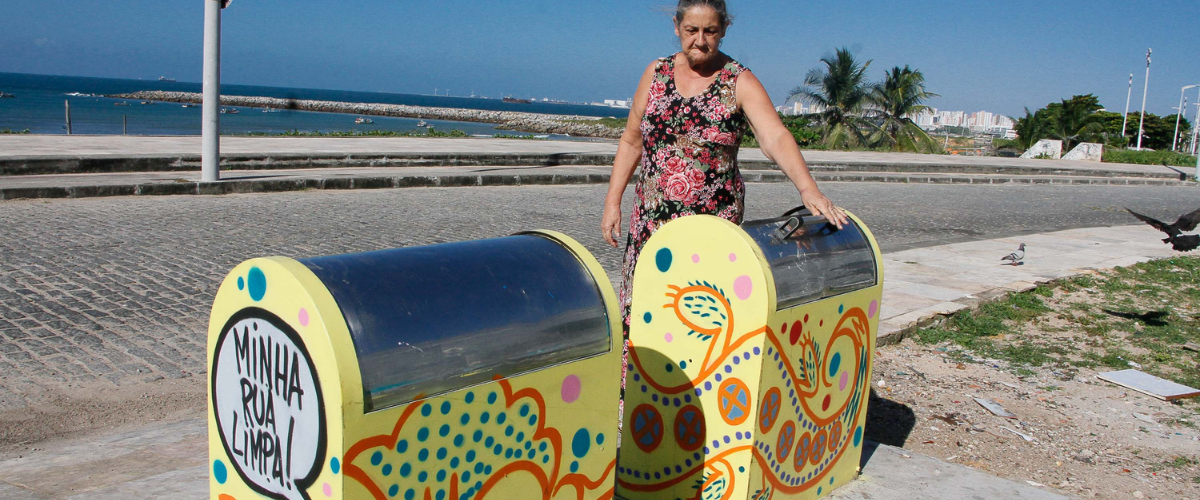 O projeto prevê a instalação das lixeiras subterrâneas em diversos locais da cidade. | Foto: Kiko Silva