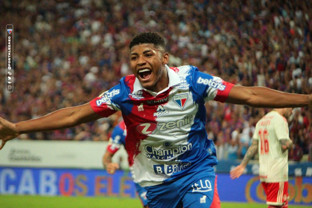 Hércules marcou um dos gols da vitória do Fortaleza | Foto: Matheus Lotif/ FortalezaEC