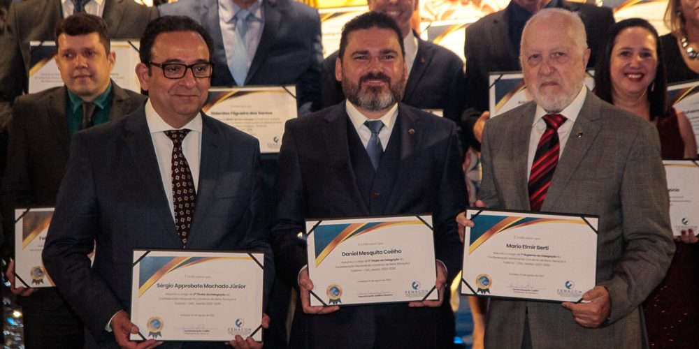 Posse: Daniel Coêlho assume comando da FENACON