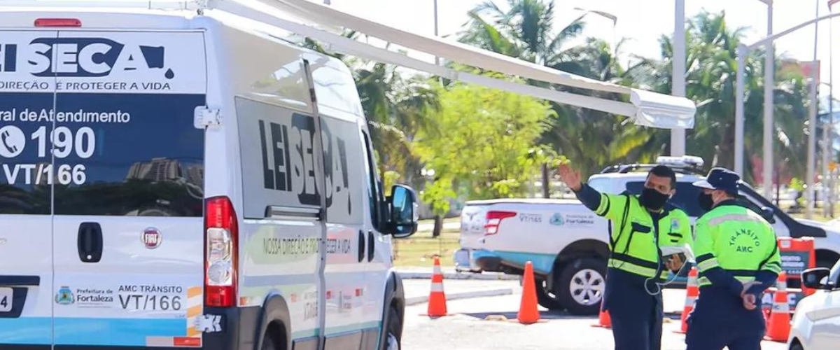 Fortaleza intensifica Operação Lei Seca em pontos estratégicos da capital. | Foto: Prefeitura de Fortaleza/Reprodução