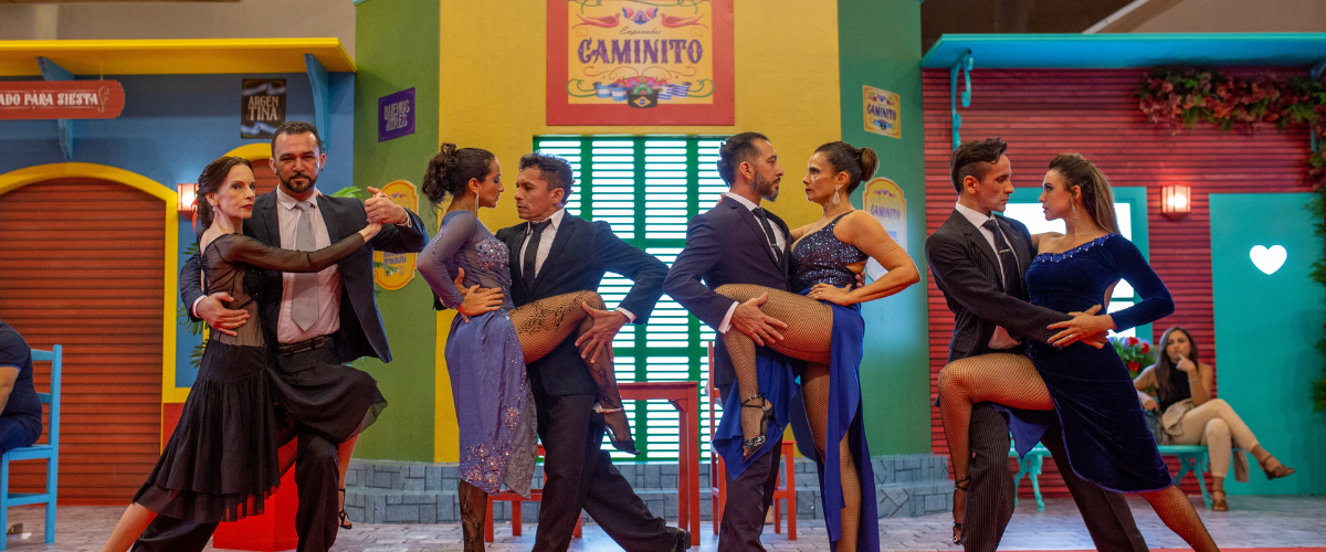 Espetáculo é realizado pela Cias de dança Arena Tango e Mi Tangueria. | Foto: Divulgação