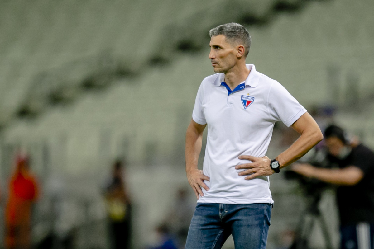 treinador chegou ao Pici em 2021. | Foto: Divulgação/ Fortaleza EC