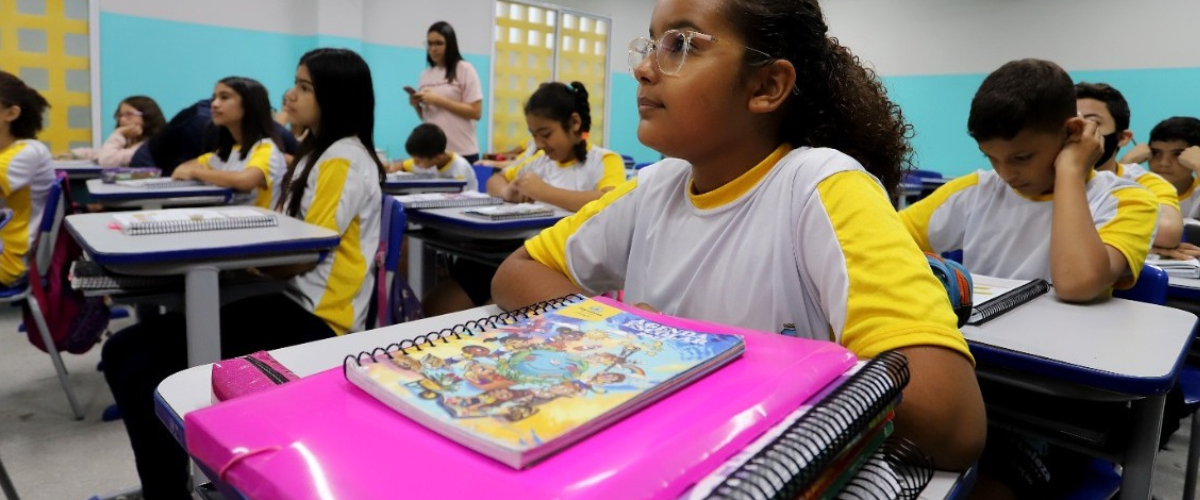 A avaliação bienal em leitura e matemática dos alunos de Fortaleza teve médias gerais de 5,8 nos anos iniciais e 5,2 nos anos finais. | Foto: Divulgação/PMF