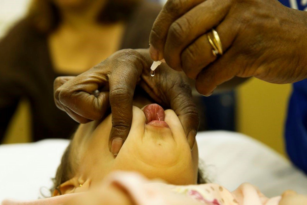 Saúde: Apenas 34% das crianças foram imunizadas contra a poliomielite