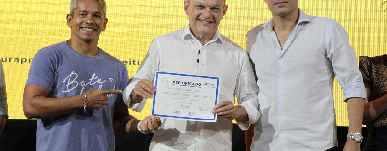 Capacitação: 1.034 concludentes do Programa Fortaleza + Futuro recebem certificados