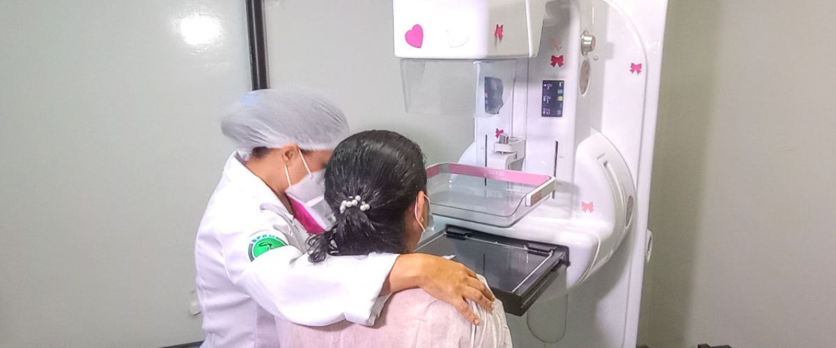 A rede municipal de saúde realiza, em média, mais de 3.500 exames por mês de mamografia. No mês de outubro, essa a quantidade é dobrada | Foto: Alex Costa