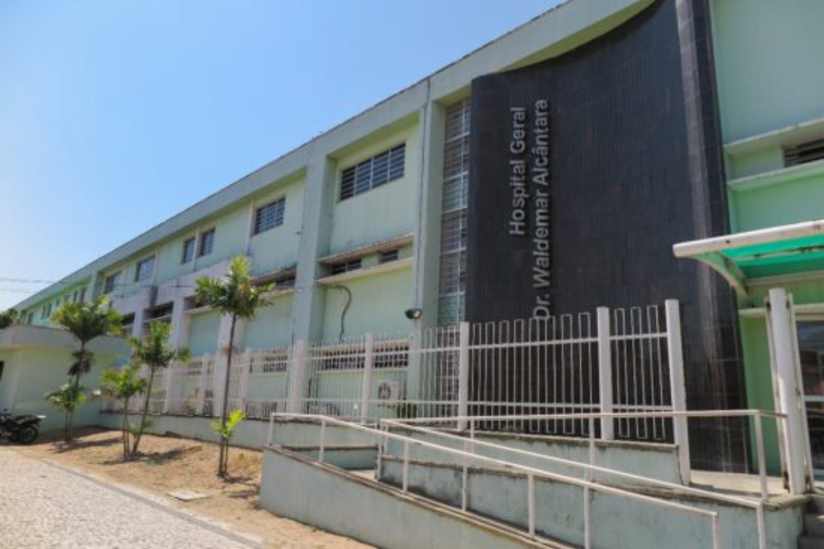 Hospital Geral Waldemar de Alcântara.| Foto: Divulgação/HGWA