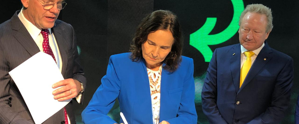 Izolda esteve apresentando os benefícios do Hidrogênio Verde para o Ceará. | Foto: Divulgação/Governo do Ceará