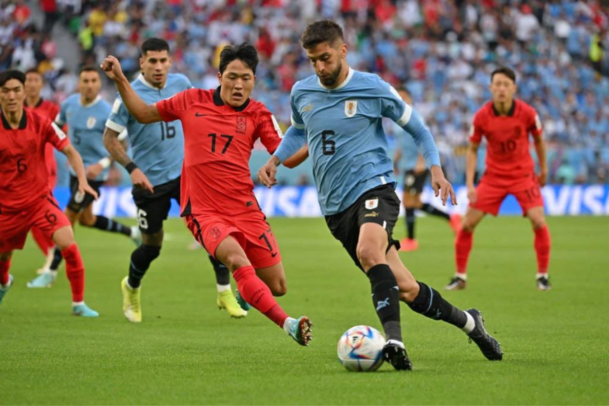 Uruguai e Coreia do Sul empatam por 0 a 0 em estreia na Copa