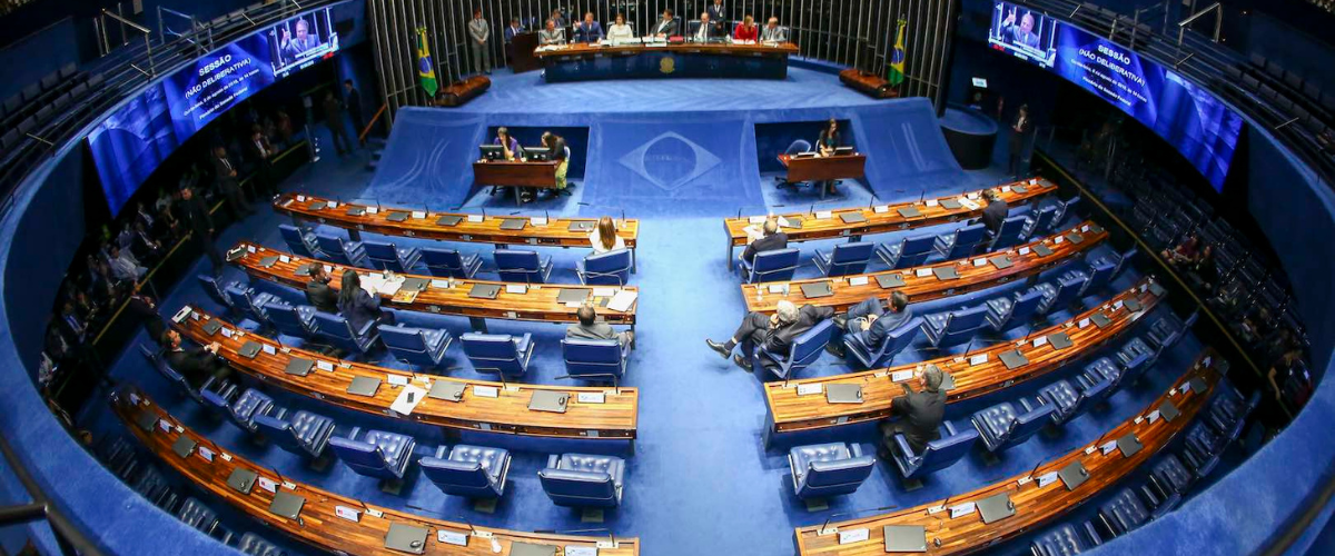 Parlamentares aprovaram uma emenda para corrigir um trecho do texto da proposta. A matéria segue para a sanção da Presidência da República. | Foto: Divulgação/ Senado