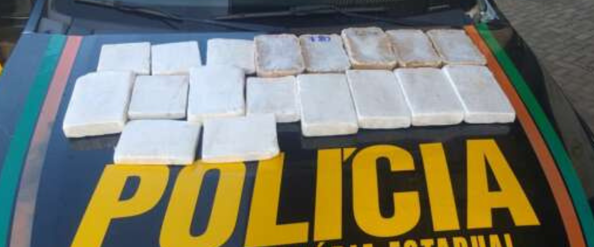 Suspeito foi conduzido à Delegacia Metropolitana de Caucaia. | Foto: PM