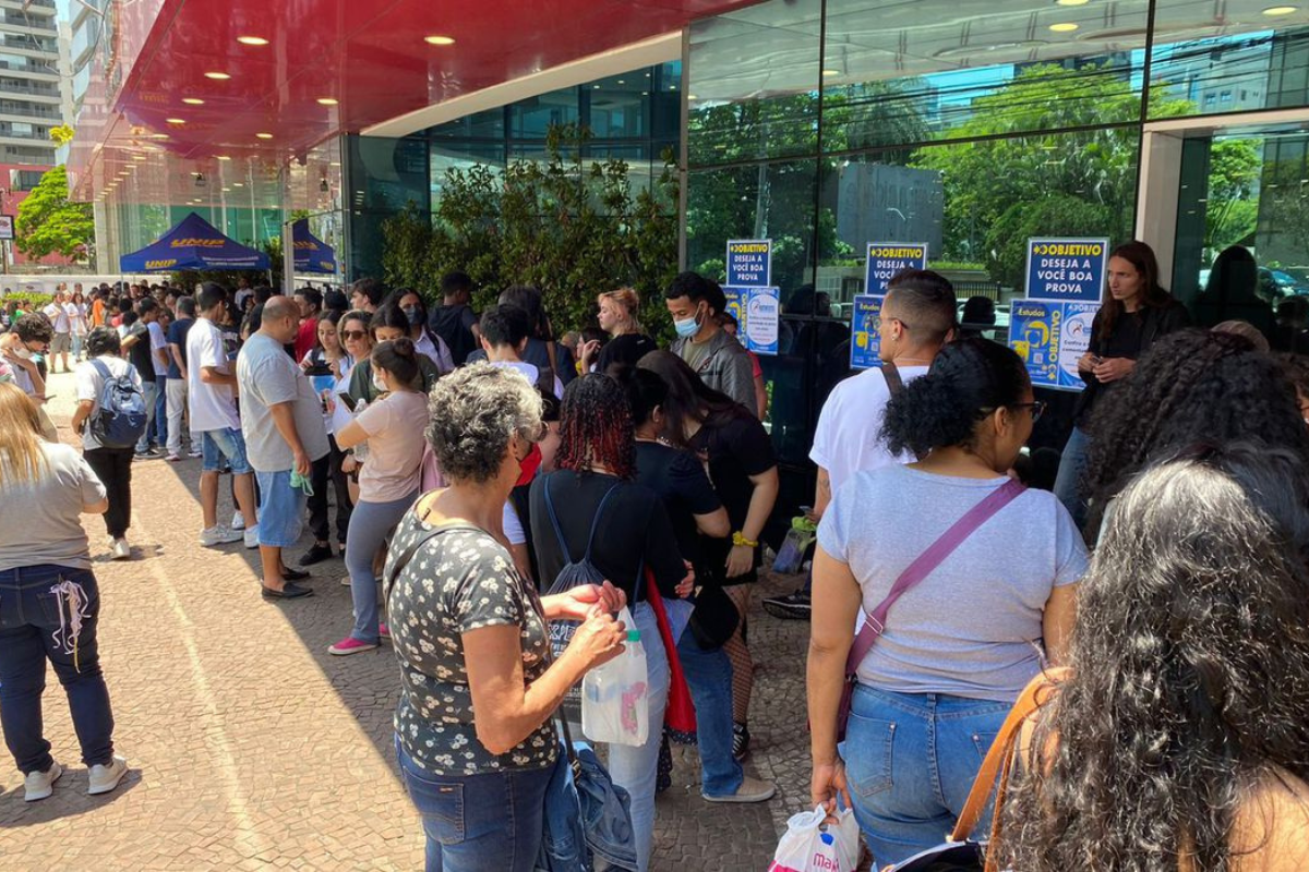 As provas serão aplicadas tanto para os candidatos inscritos na versão impressa quanto na versão digital do exame. | Foto: Ludmila Souza