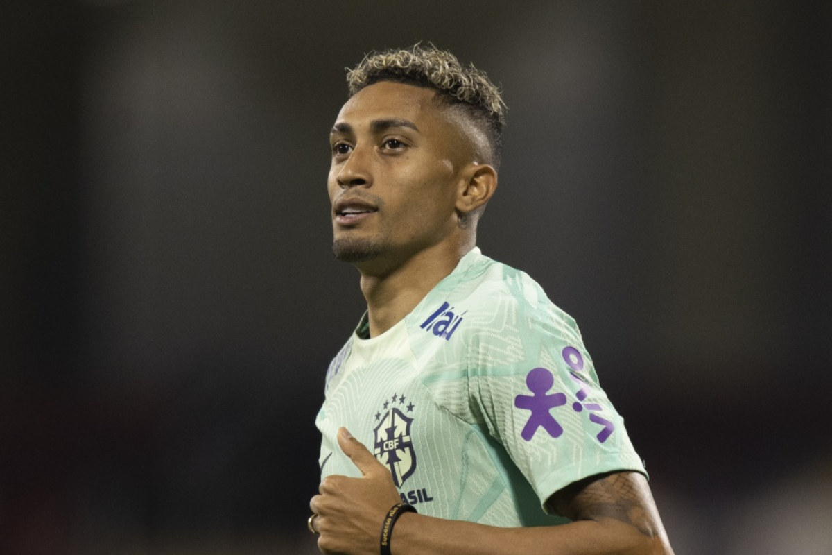 Atacante finaliza preparação para a estreia do Brasil. | Foto: Lucas Figueiredo/CBF