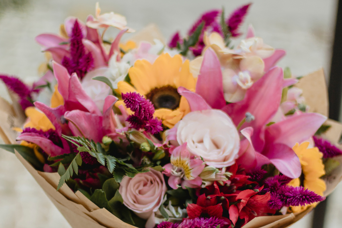 Buquê de Flores Desidratadas. | Foto: Divulgação