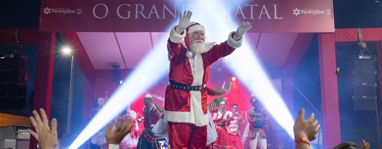 Natal 2022: Papai Noel chega ao Shopping Parangaba neste sábado (12/11)
