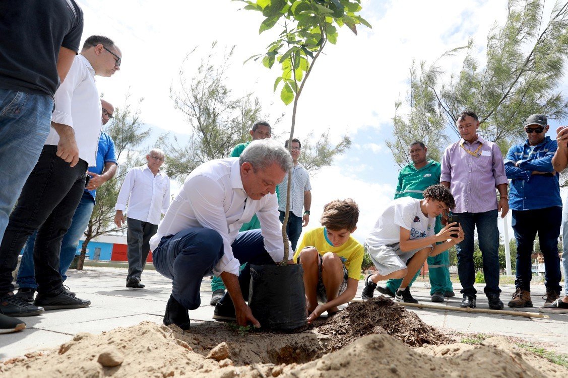 Fortaleza: Prefeito José Sarto anuncia plantio de 200 árvores de grande porte Praça da Paz Dom Hélder Câmara