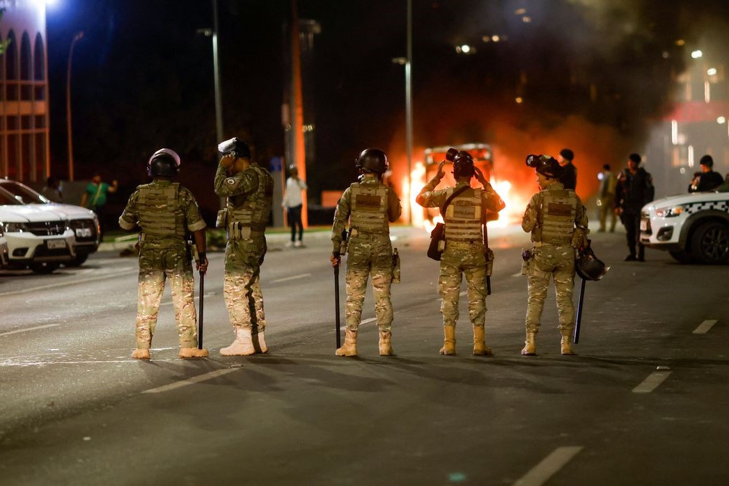 Nero: Operação cumpre mandados contra suspeitos de atos de vandalismo no DF