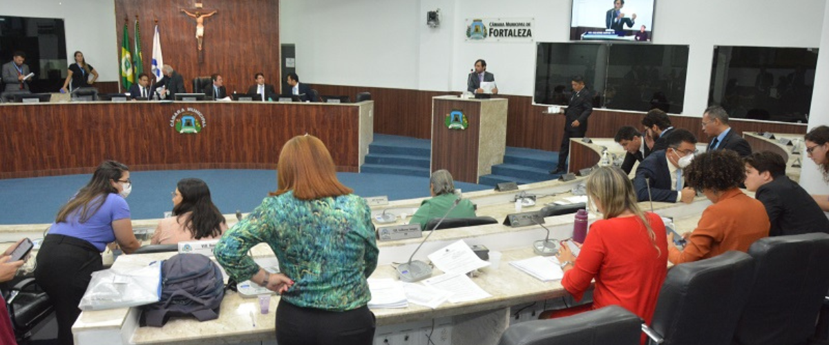 Votação aconteceu no plenário Fausto Arruda. | Foto: Divulgação/Cmfor