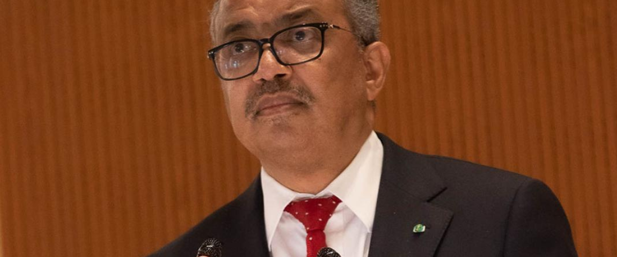 Diretor-Geral da OMS, Tedros Adhanom Ghebreyesus. | Foto: OMS